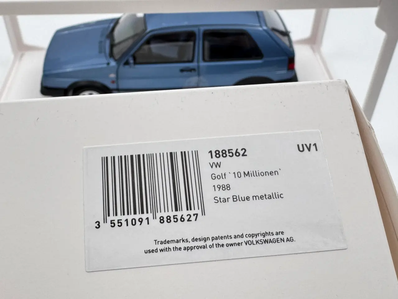 Billede 12 - 1988 VW Golf II 10 Millionen - 1:18 