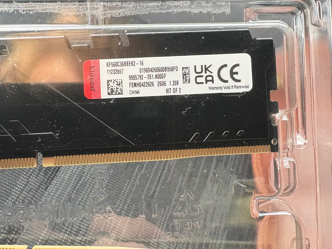 Billede 2 - 2 DDR5 Ram sæt, 6000 mhz cl 36 og 2x16 gb corsair