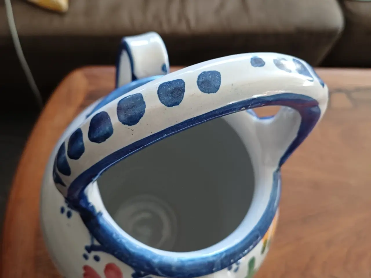 Billede 6 - Italiensk blomse vase/kande