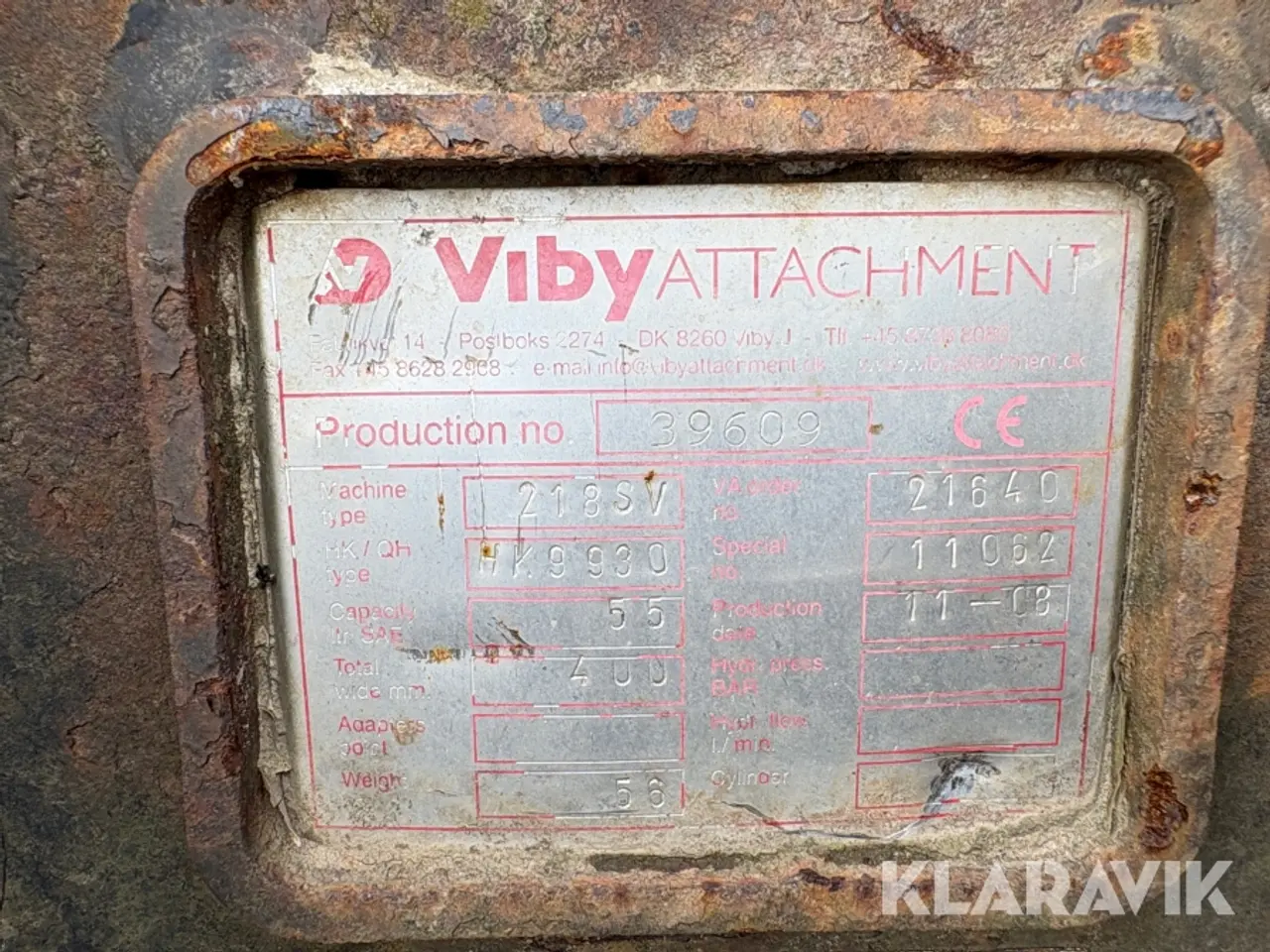 Billede 10 - Graveskovl Viby Attachment - 2 styk