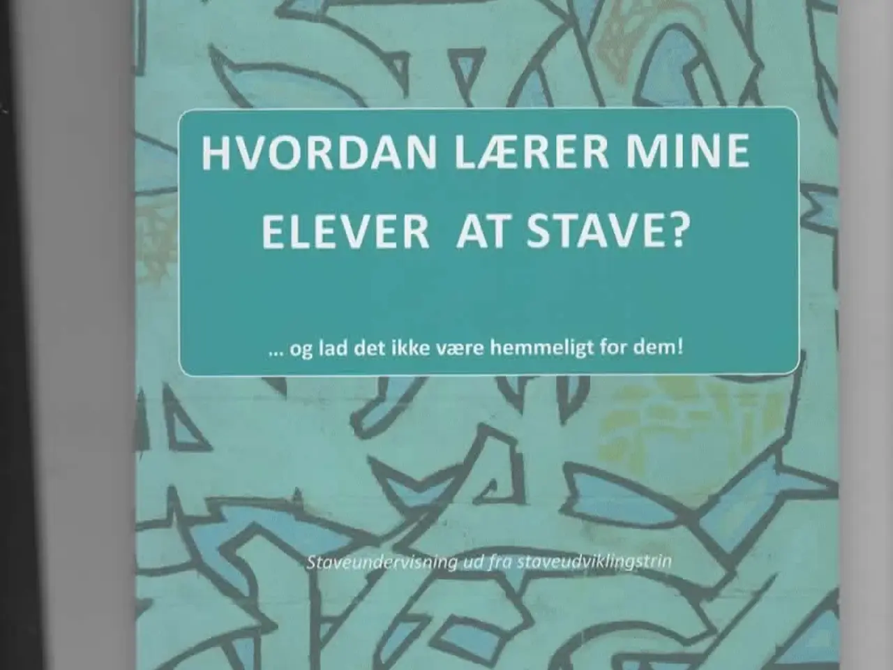 Billede 2 - Staveundervisning