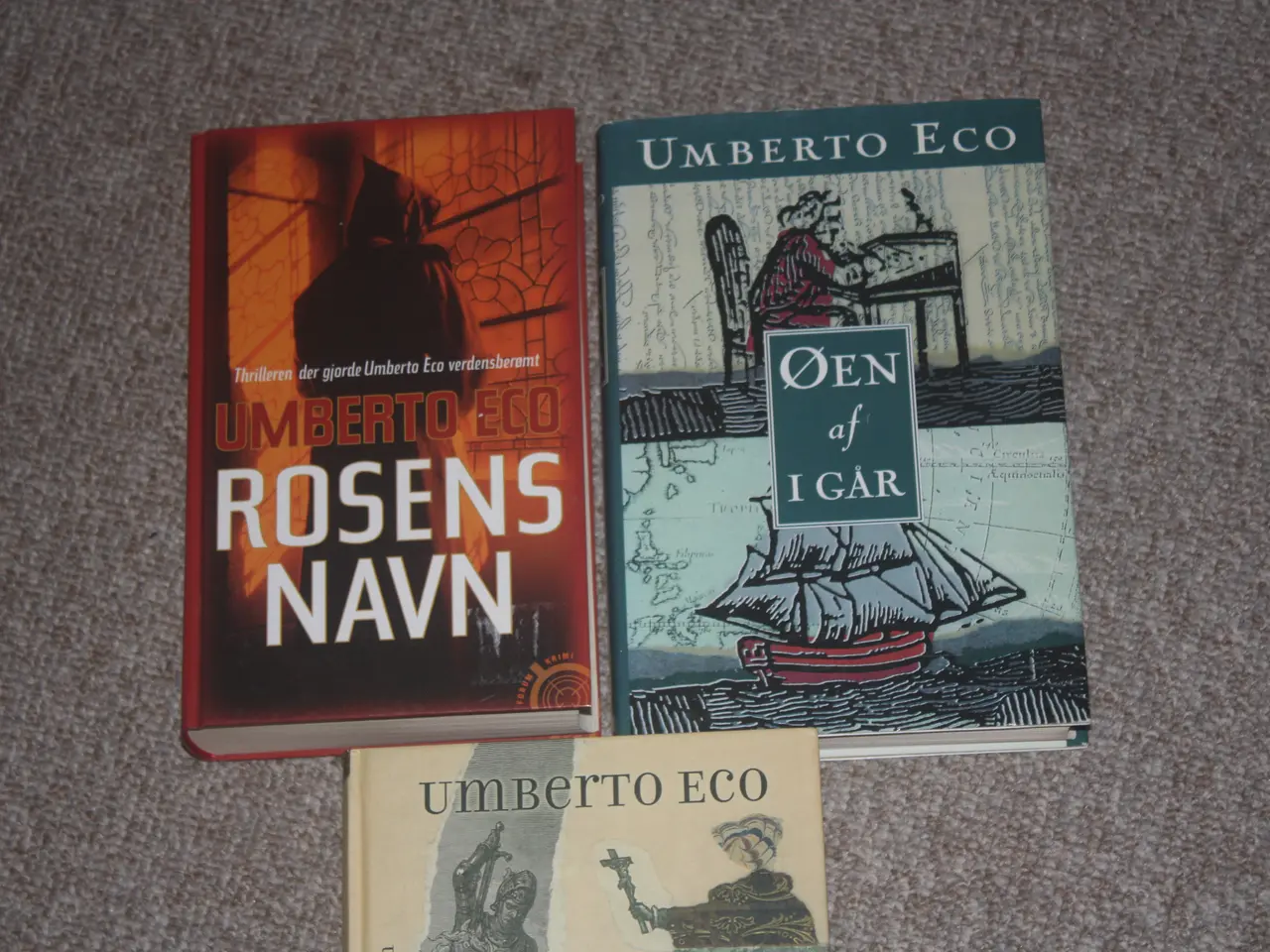 Billede 2 - Umberto Eco Rosens navn Øen af i går