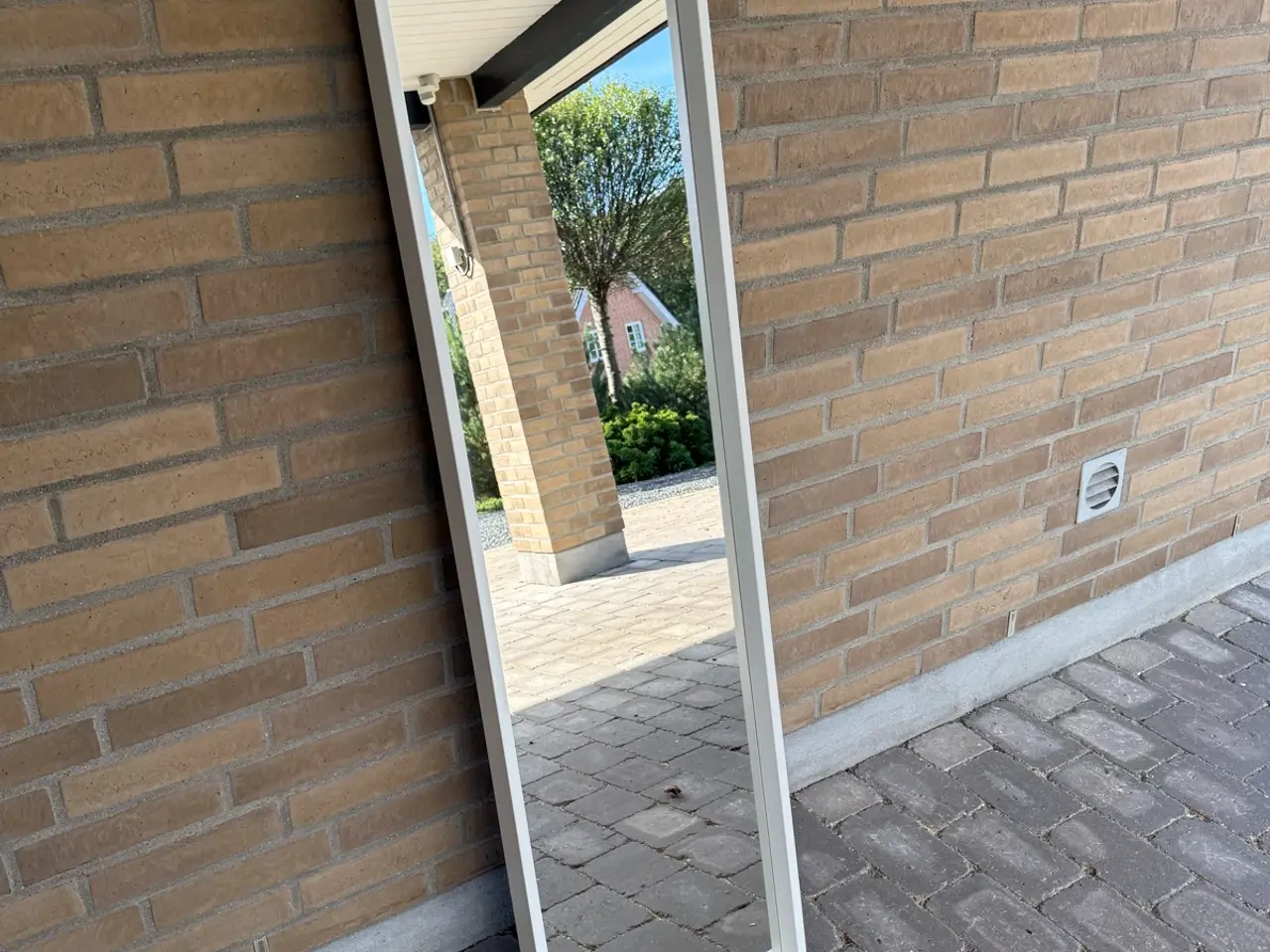 Billede 1 - IKEA Nissedal spejl - hvidt