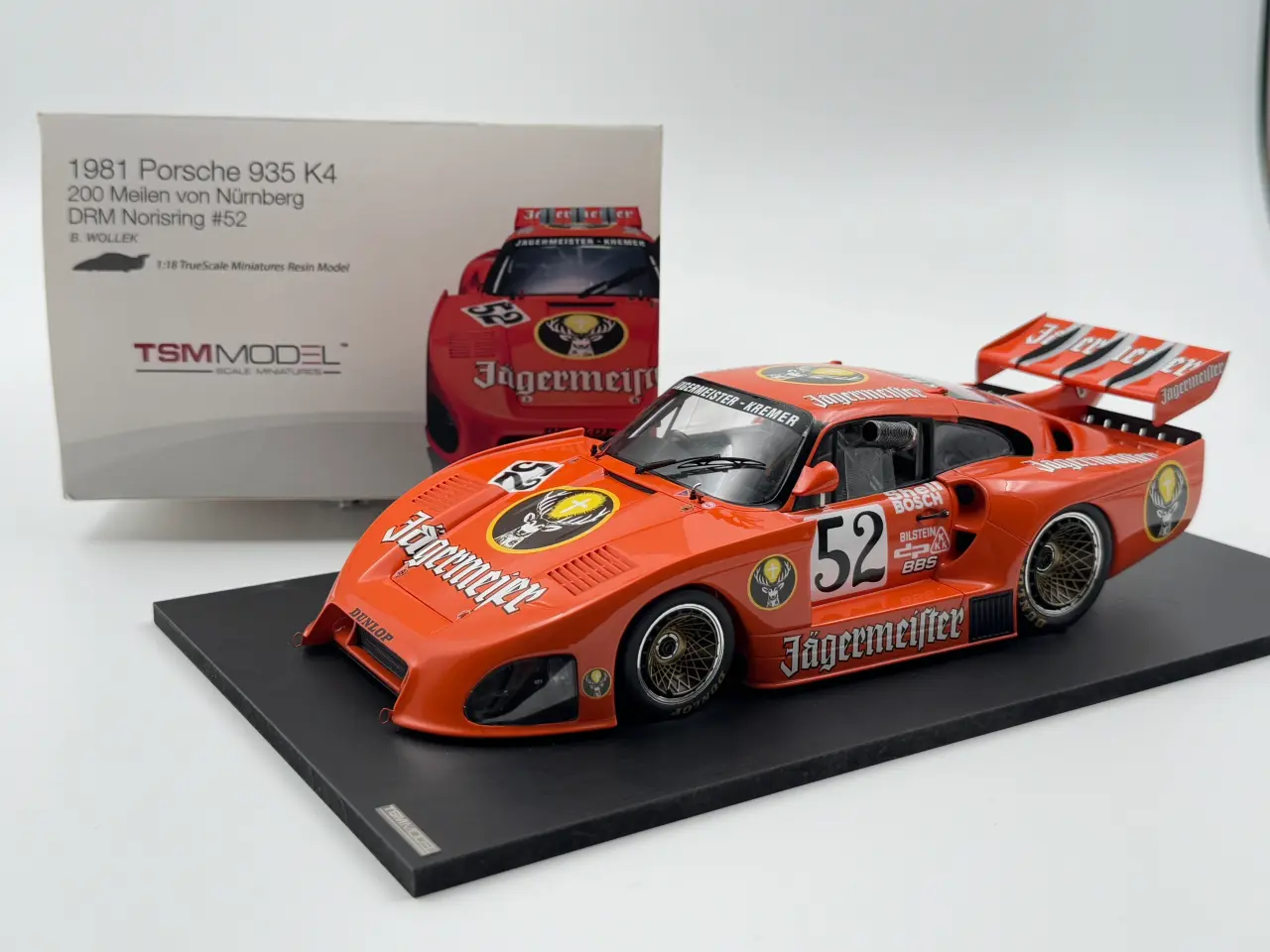 Billede 1 - 1981 Porsche 935 K4 #52 Jägermeister - 1:18
