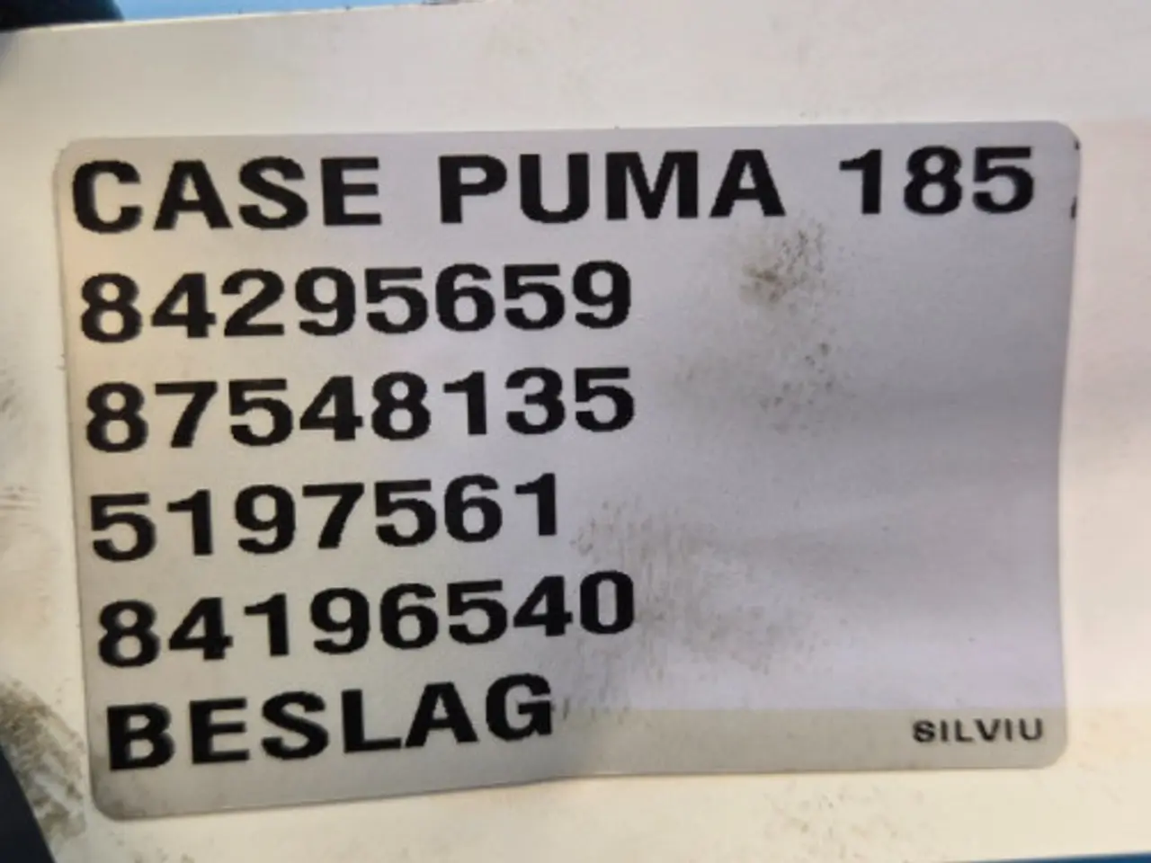 Billede 8 - Case Puma 185 Kraftudtag 84295659