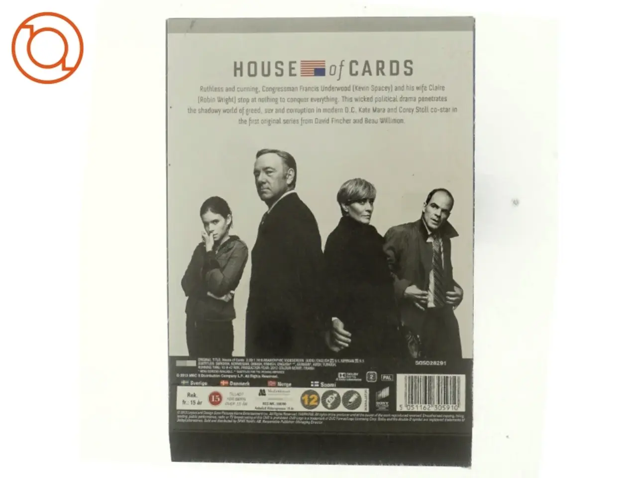 Billede 3 - House of cards, first season
