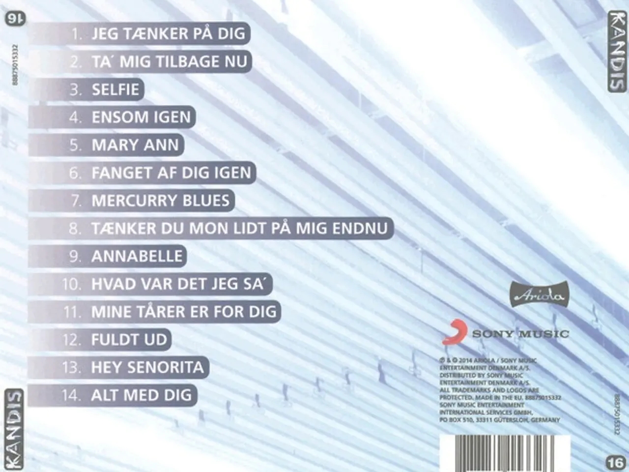 Billede 2 - Kandis – 16 – CD