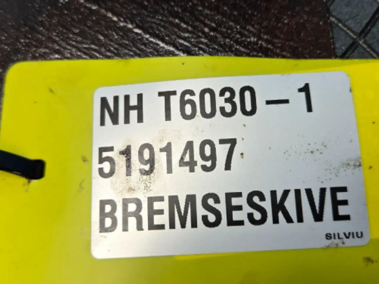 Billede 9 - New Holland T6030 Bremseskive 5191497
