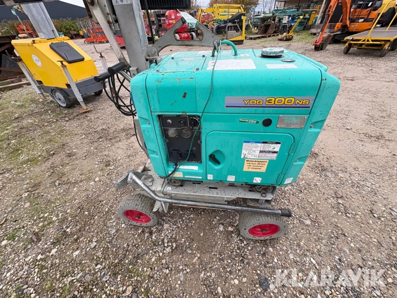 Billede 7 - Teleskoplysmast Yanmar YDG 300 NS