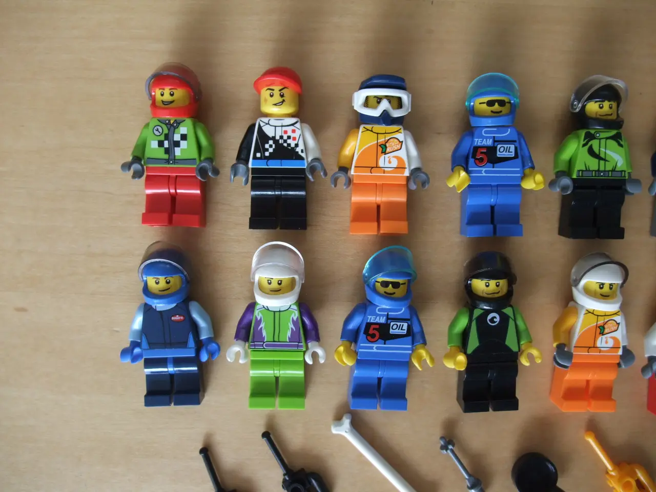 Billede 2 - Lego Driver/Racers Figurer+Tilbehør 