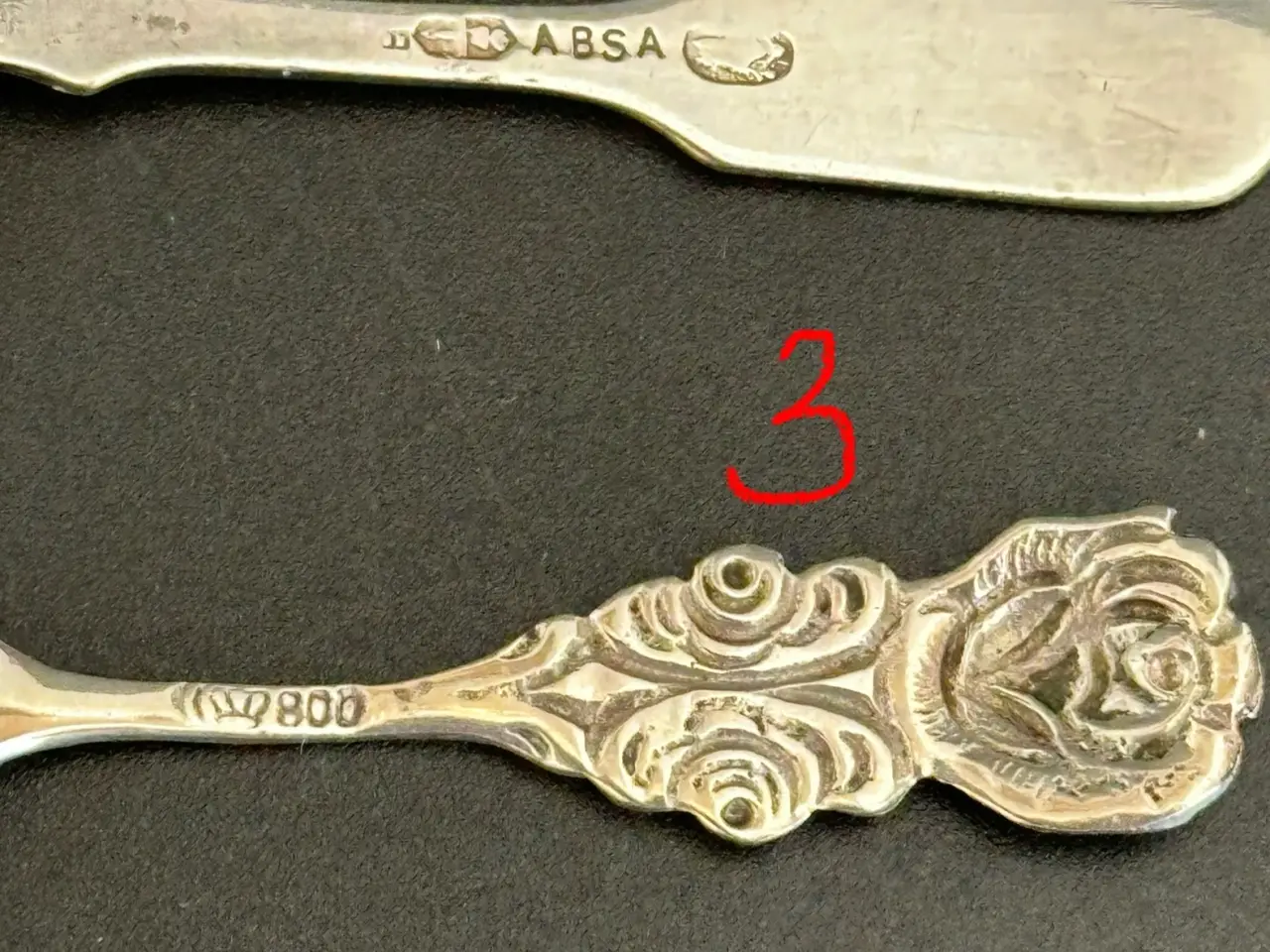 Billede 7 - To vintage/ antik saltkar sælges