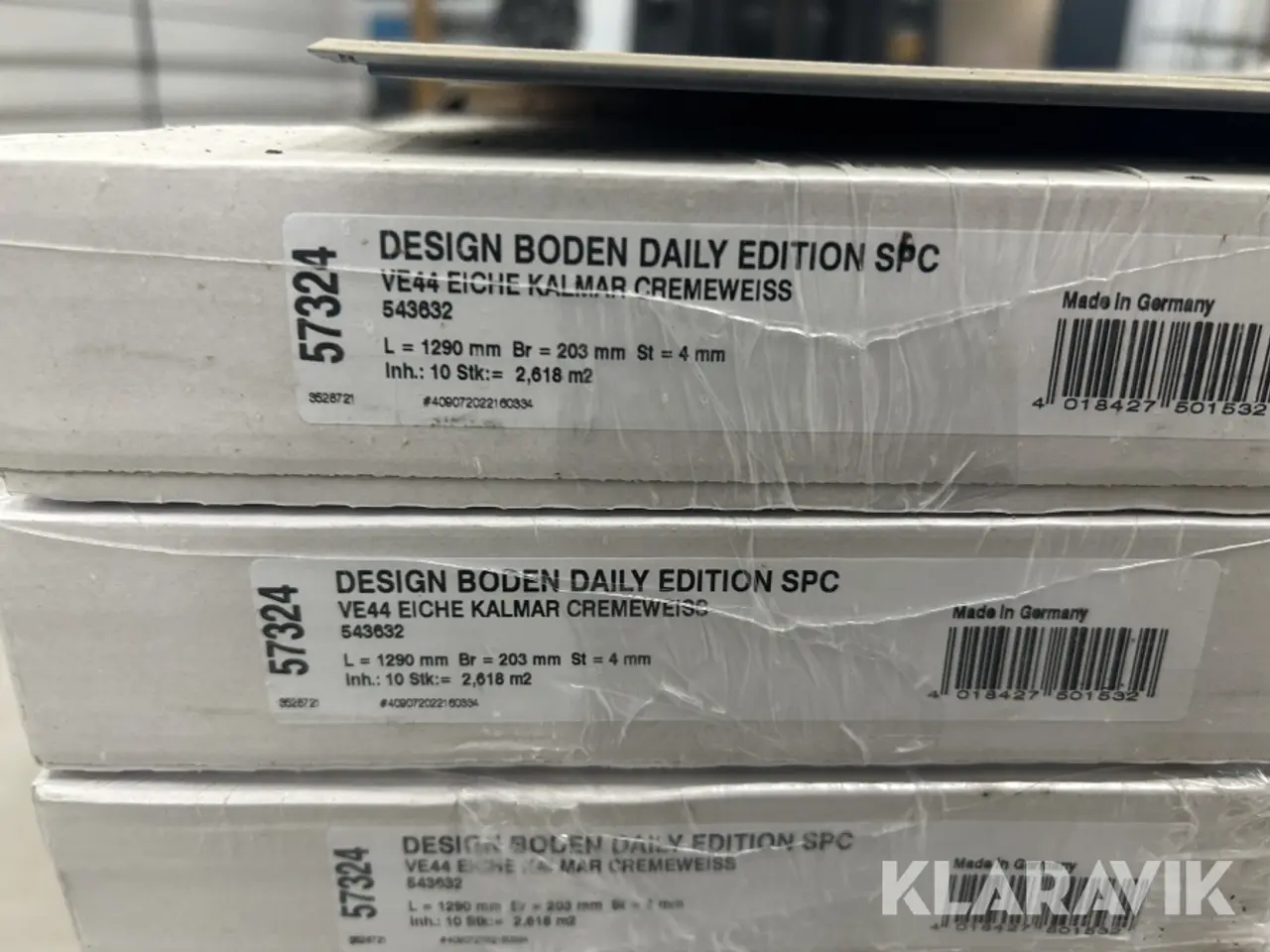 Billede 6 - Gulv Design Boden VE44 Eiche Kalmar cremehvid SPC-gulv cirka 115 m²