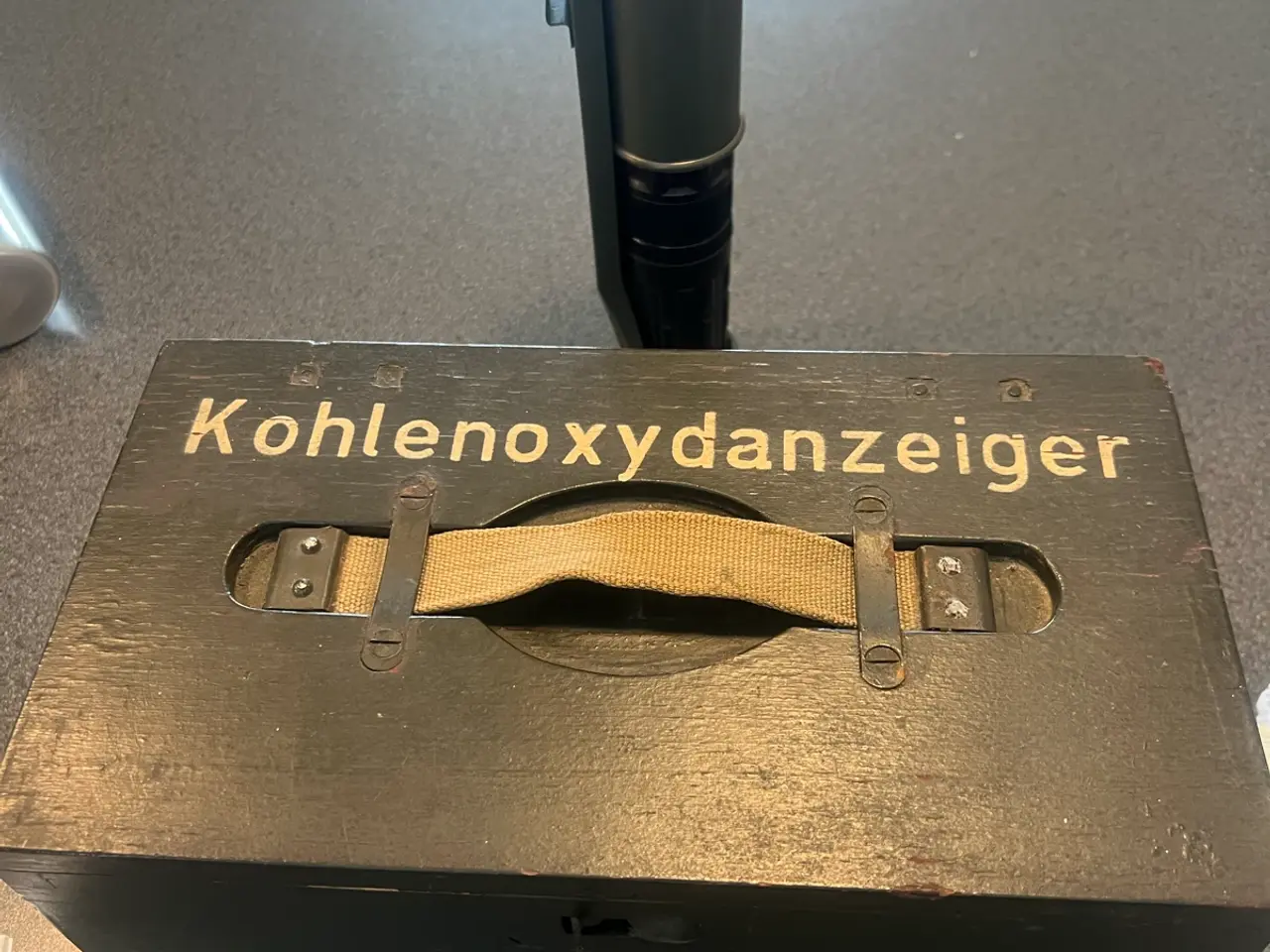 Billede 1 - Kohlenoxydanzeiger kasse WW2