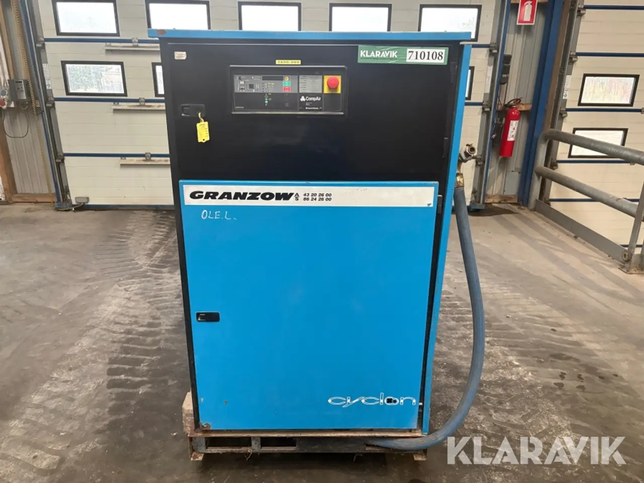 Billede 2 - Skruekrompressor CompAir Cyclon 330