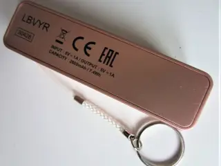 LBVYR ( Yves Rocher ) Pink powerbank med spejl