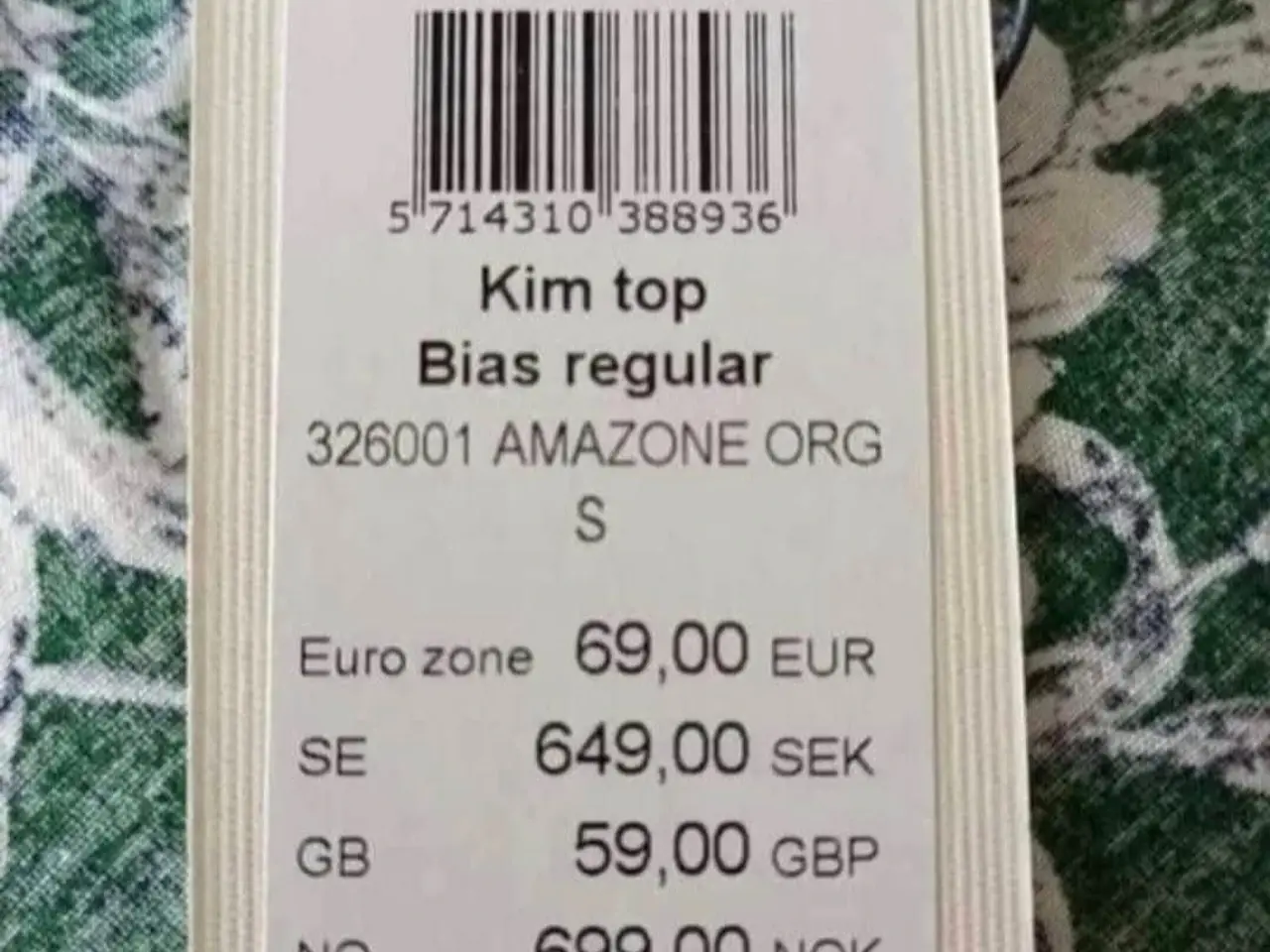 Billede 7 - Top. Masai. Str Small