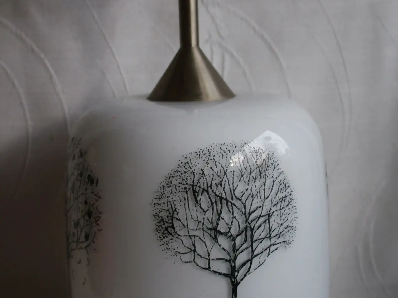Billede 4 - Holmegaard, bordlampe, "4 årstider"