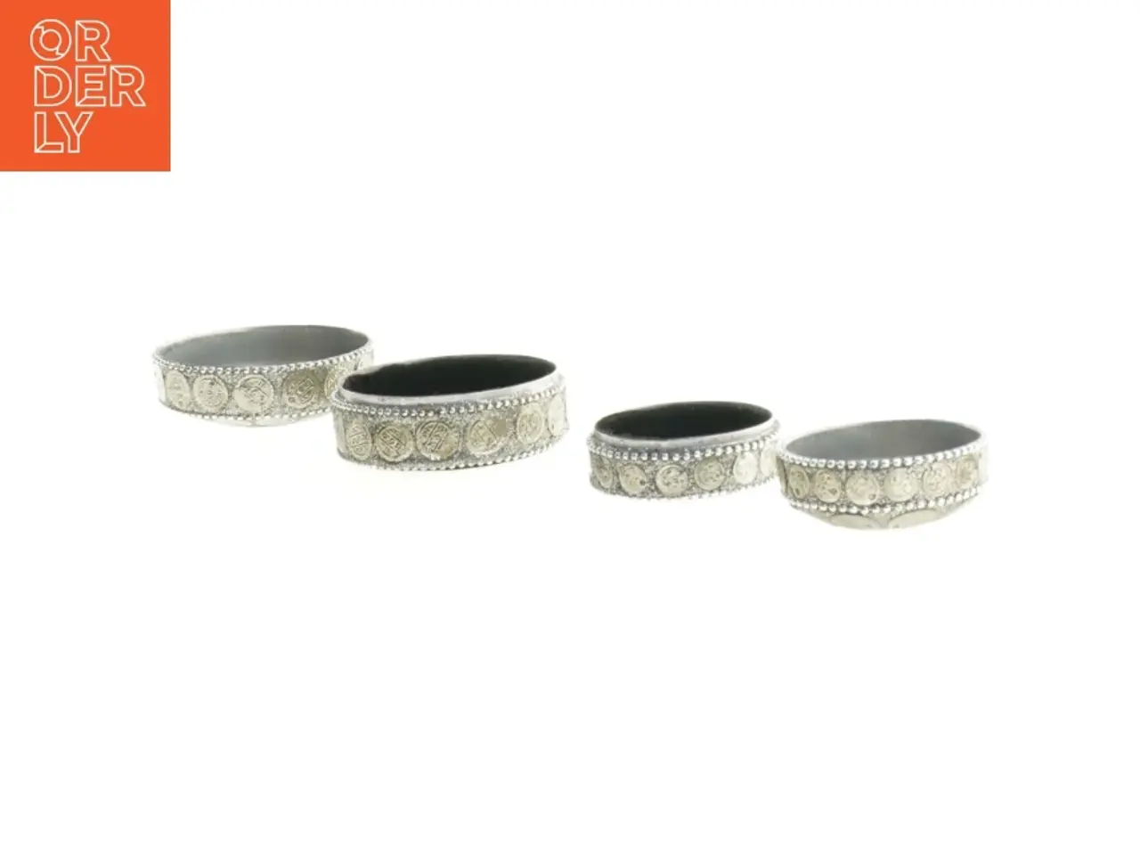 Billede 2 - Dekorative knapper (str. 7,5 x 4,5 cm og 6 x 3,5 cm)