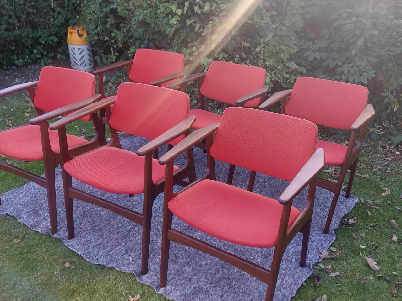 Billede 3 - Design stole af Arne Vodder - spisebordstole.