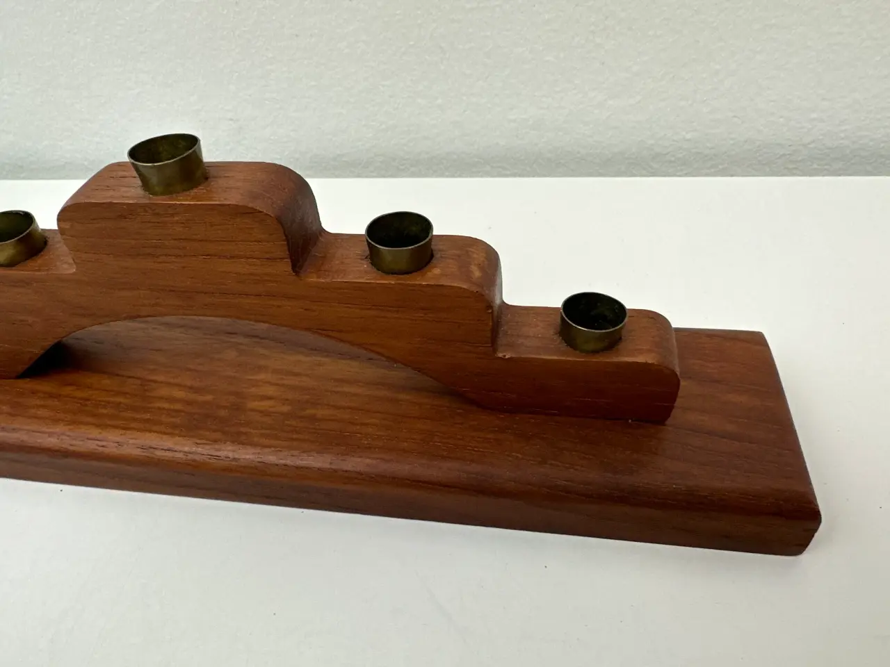 Billede 5 - Retro stage i teak og messing