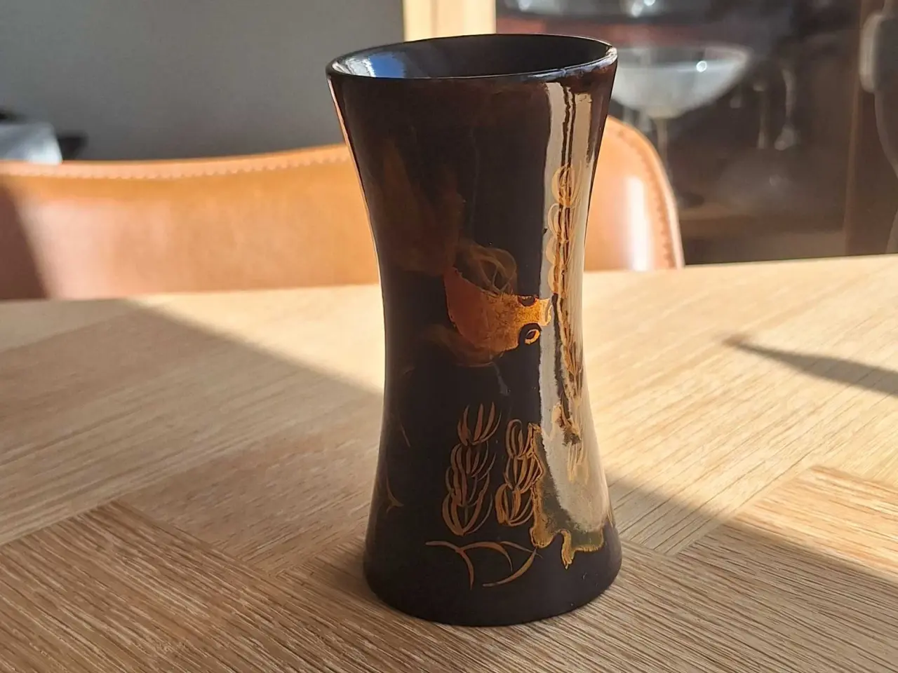 Billede 1 - Lakeret vase