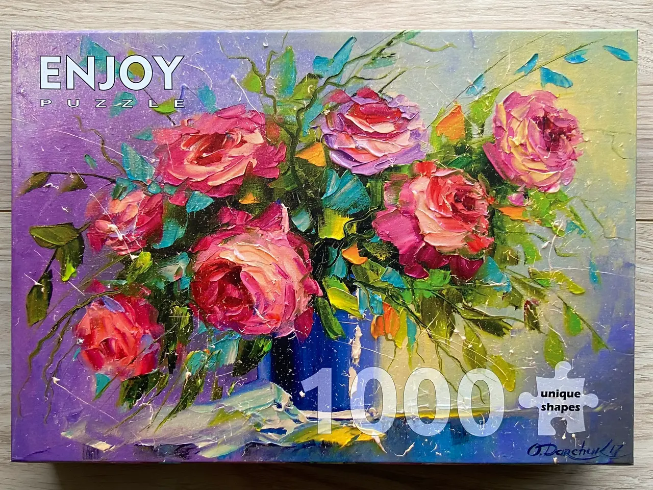 Billede 1 - A Bouquet of Roses 1000 brikker, puslespil