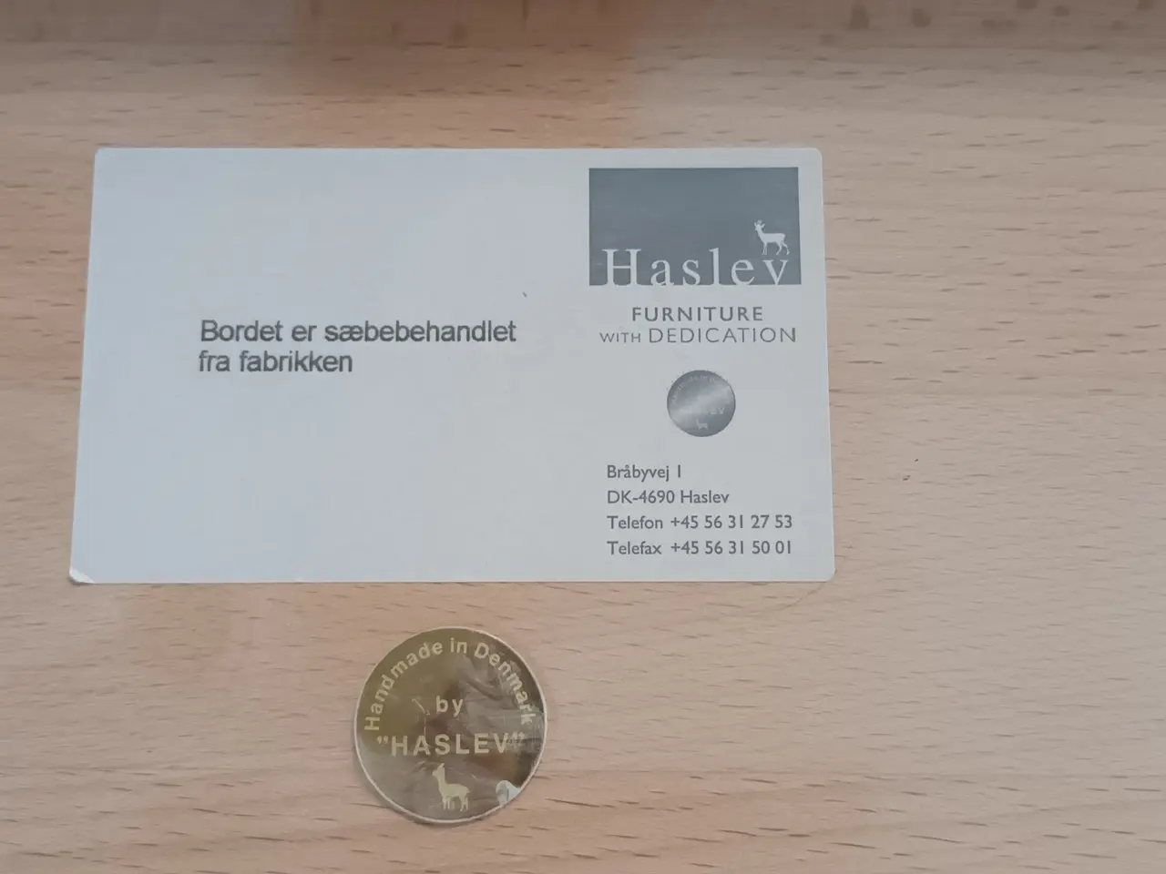 Billede 2 - Hasle oval sofabord