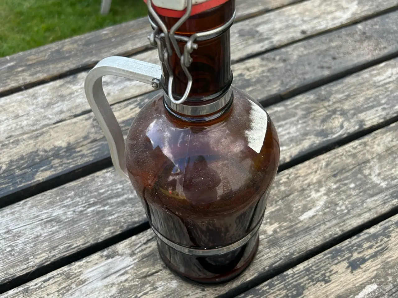 Billede 2 - Glasflaske 2 liter