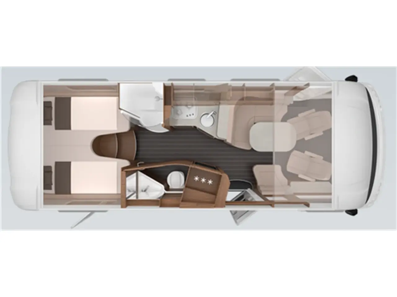 Billede 15 - 2018 - Knaus Sun I 700 LEG   Knaus Sun I 700 LEG med anh..træk 1800 kg.