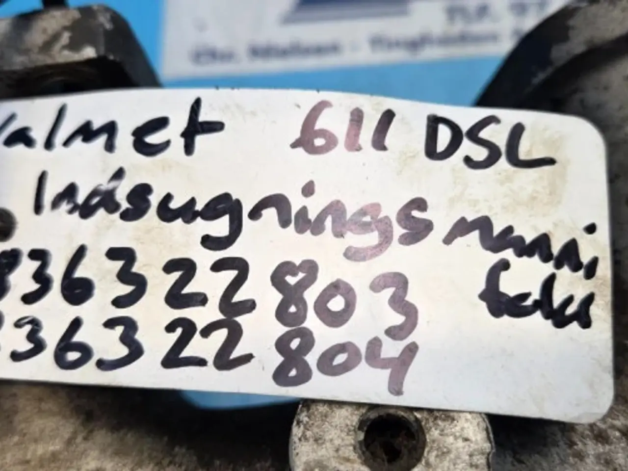 Billede 17 - Valmet 611 DSL Indsugningmanifold 836322803
