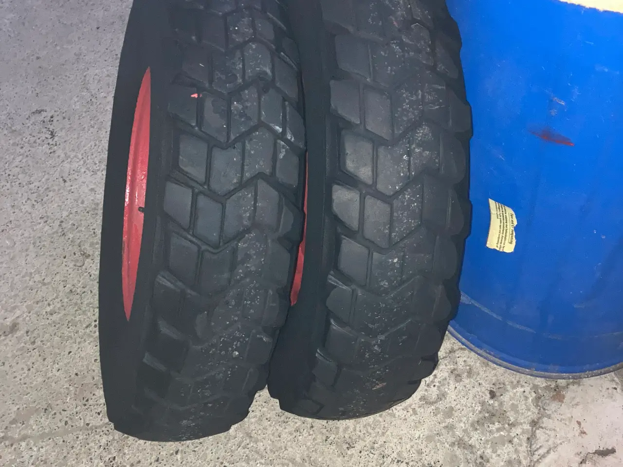 Billede 1 - 7,50 - 16 X, Michelin, Landrover dæk