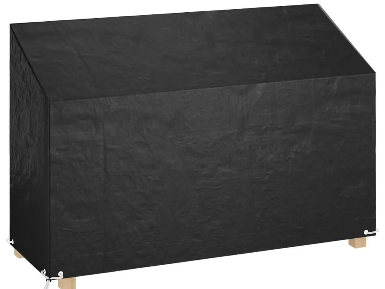 Billede 1 - Overtræk til havebænk 190 x 70 x 70/88 cm - sort