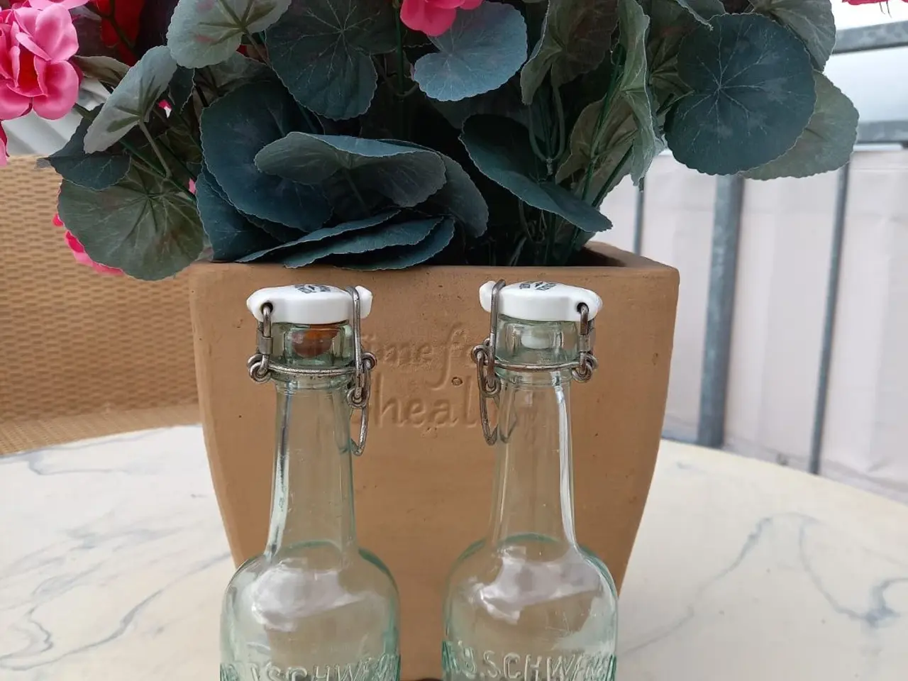 Billede 1 - 2 super fine MARIAGER flasker