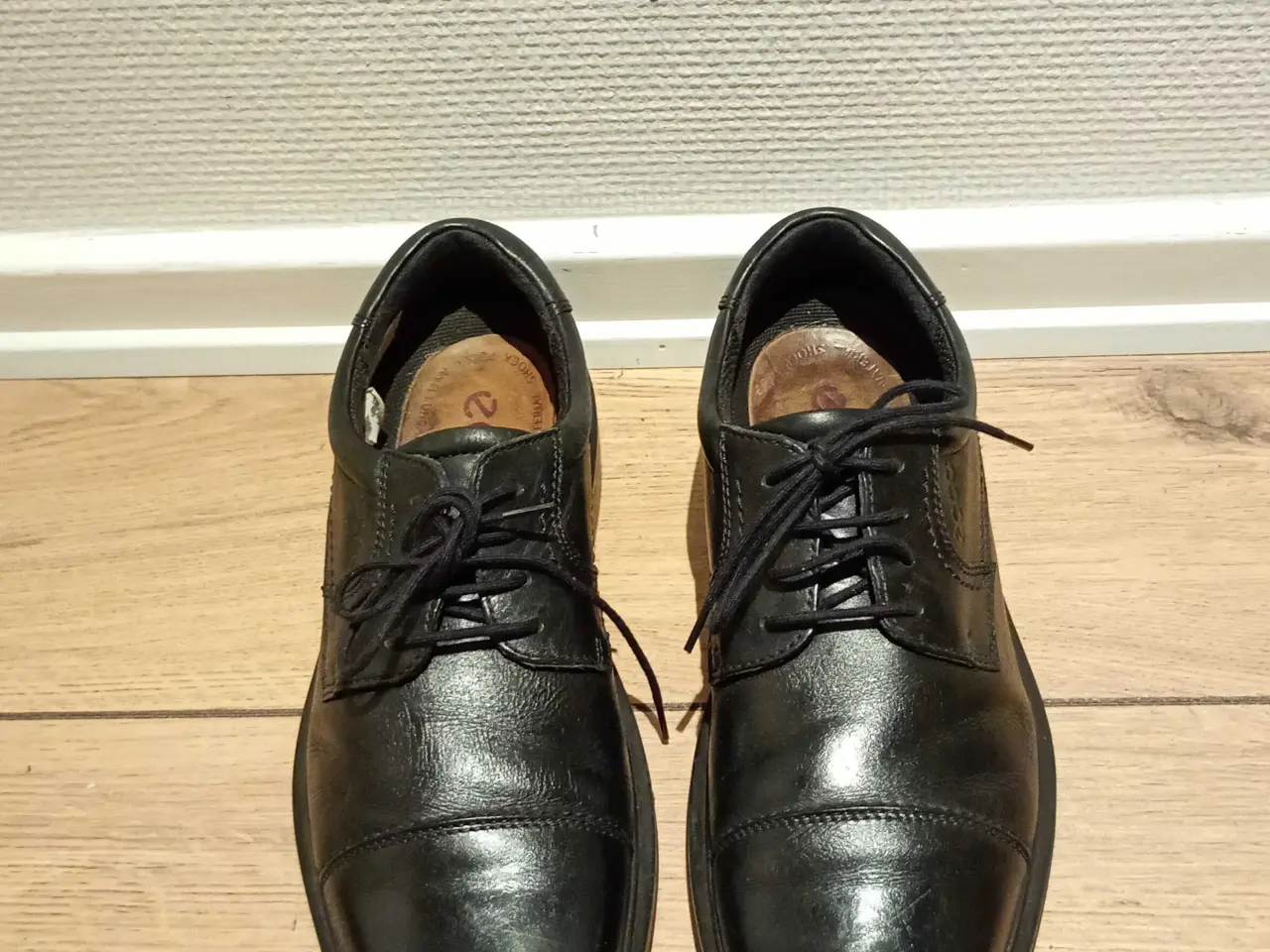 Billede 3 - Herresko, Ecco, skind, sort, str. 41.