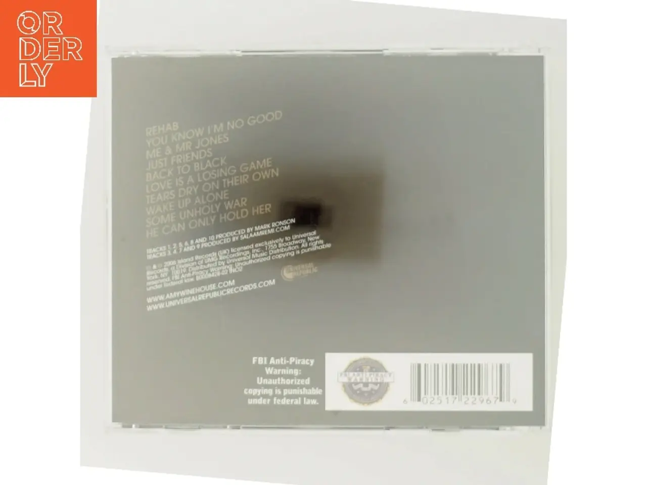 Billede 4 - Amy Winehouse 'Back to Black' CD
