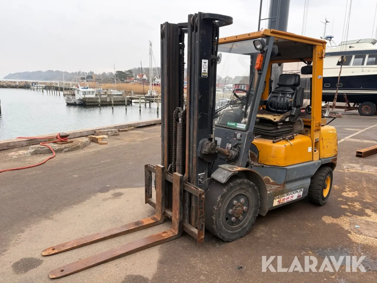 Billede 1 - Gaffeltruck TCM FG30N5T 3 tons LPG