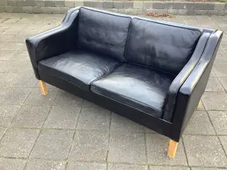 Læder sofa klassisk model