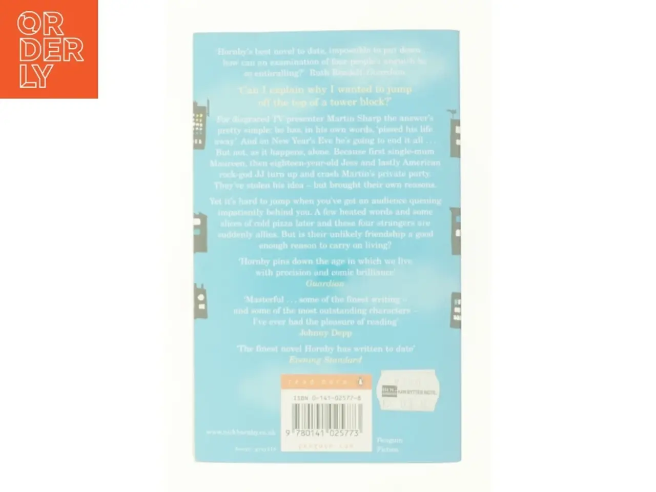 Billede 3 - A Long Way Down by Nick Hornby af Nick Hornby (Bog)