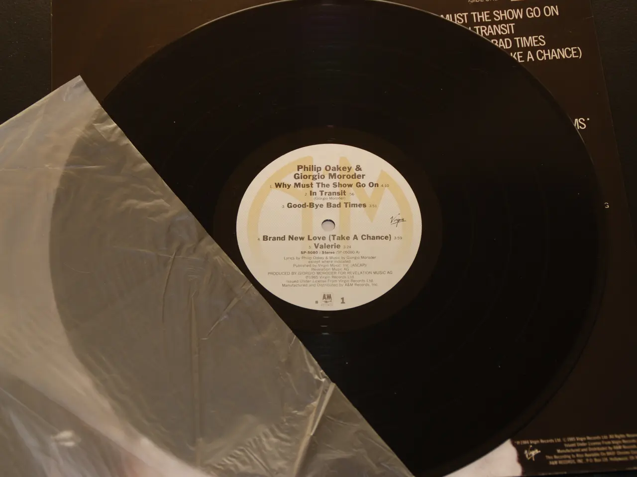 Billede 3 - lp - Philip Oakey & Giorgio Moroder