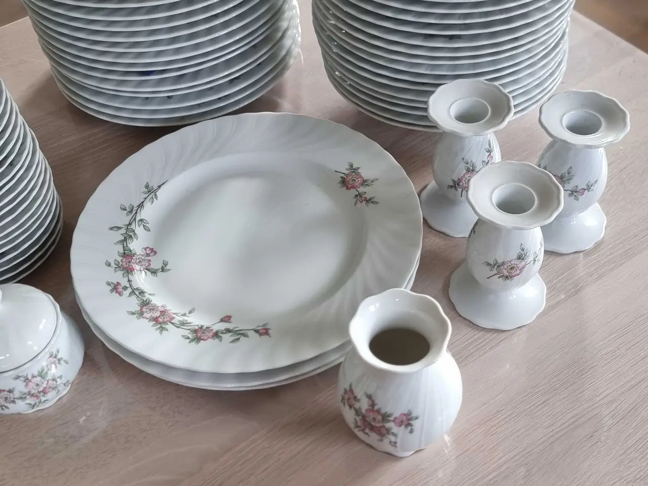 Billede 2 - Porcelæn Kaffe spisestel 