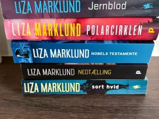 5 stk. krimi af Liza Marklund