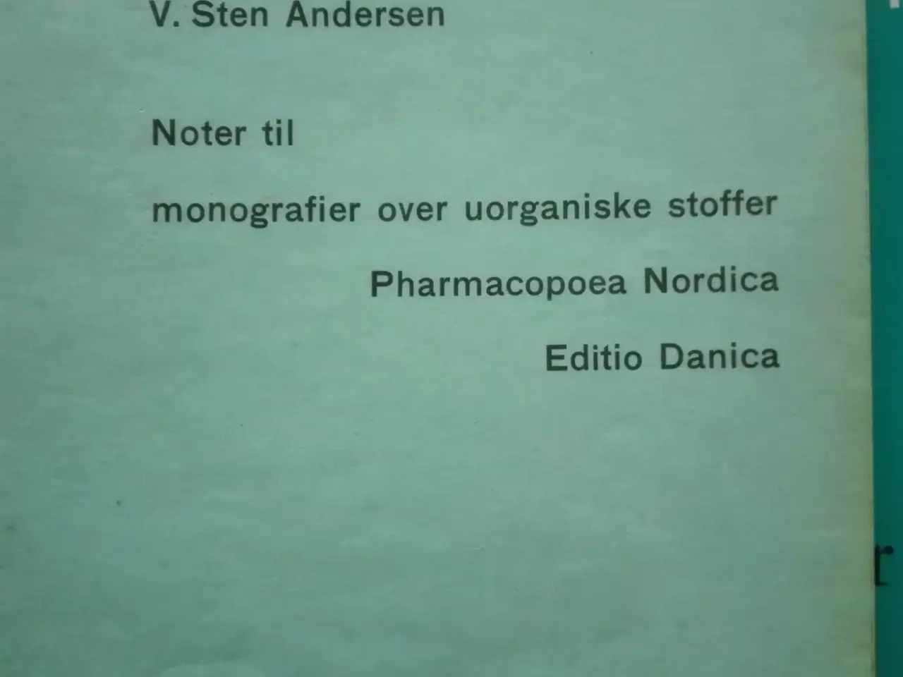 Billede 1 - V. Sten Andersen, Giv bud.