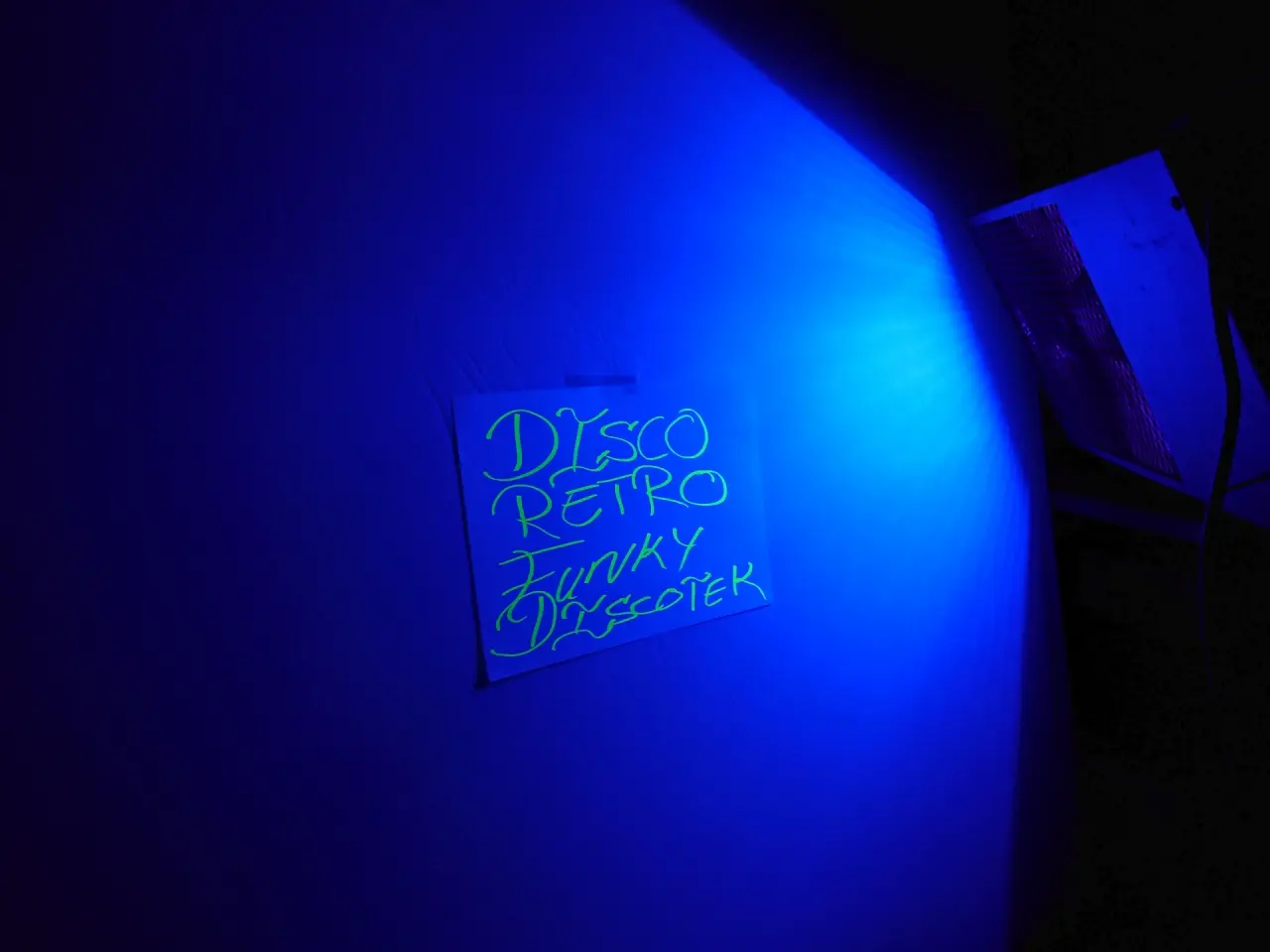 Billede 6 - Udlejes - UV / Black light "flood Room"