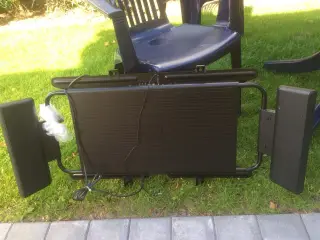 Q-TV2 , bagmont. effekt højtaler, super