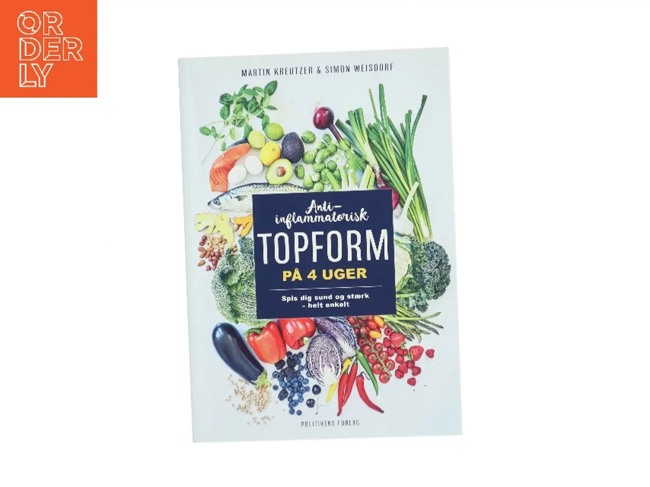 Billede 1 - Anti-inflammatorisk topform på 4 uger (Bog)