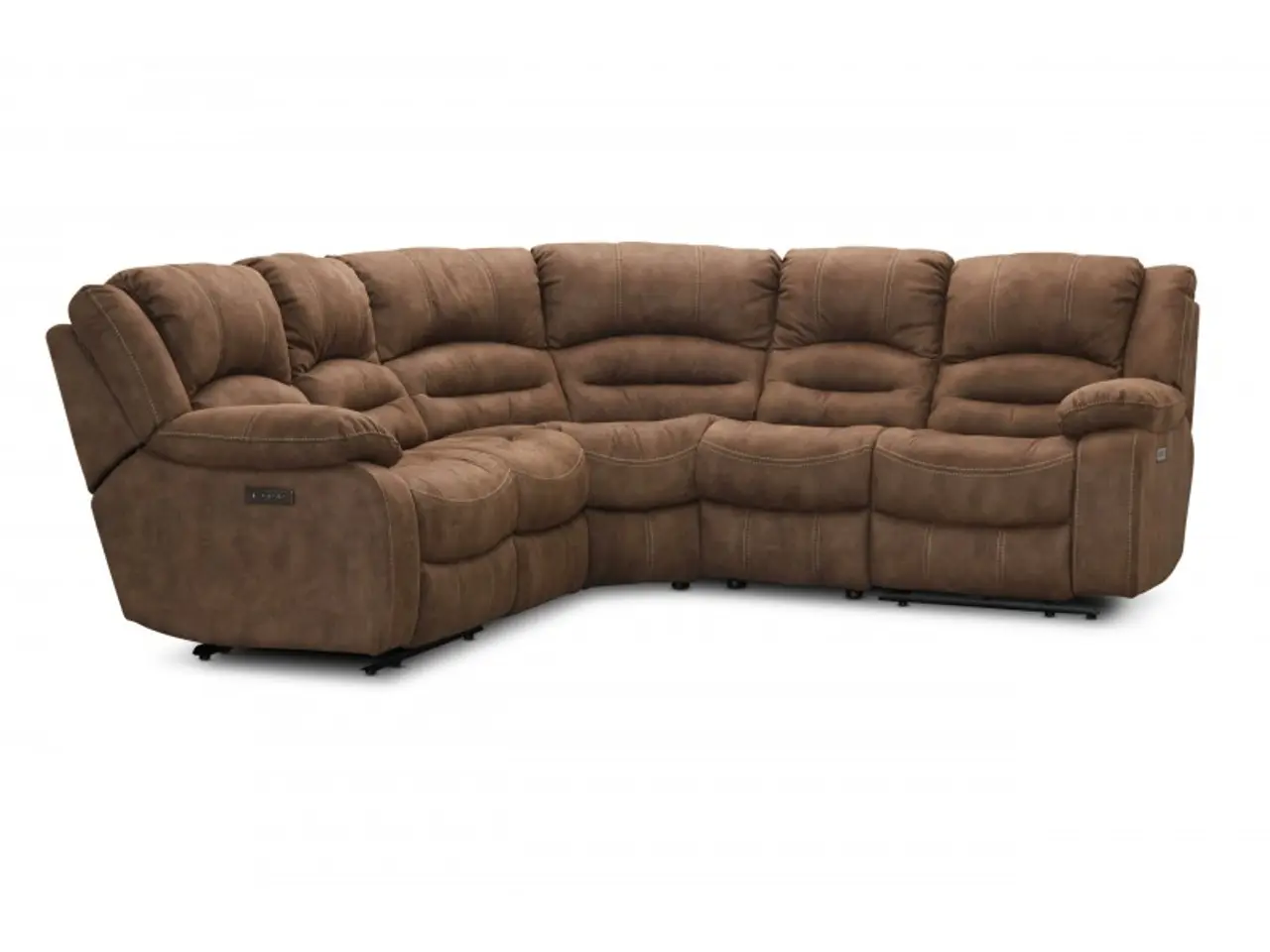 Billede 3 - Cinema Biografsofa Nougat mikrofiber stof