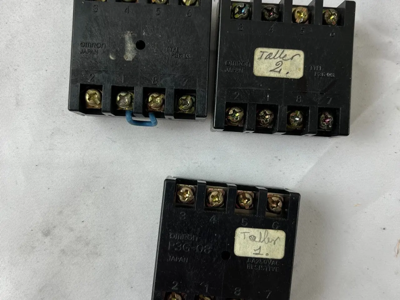 Billede 2 - Omron P3G-08 relæ Socket 8-Pin Panel Mount Screw