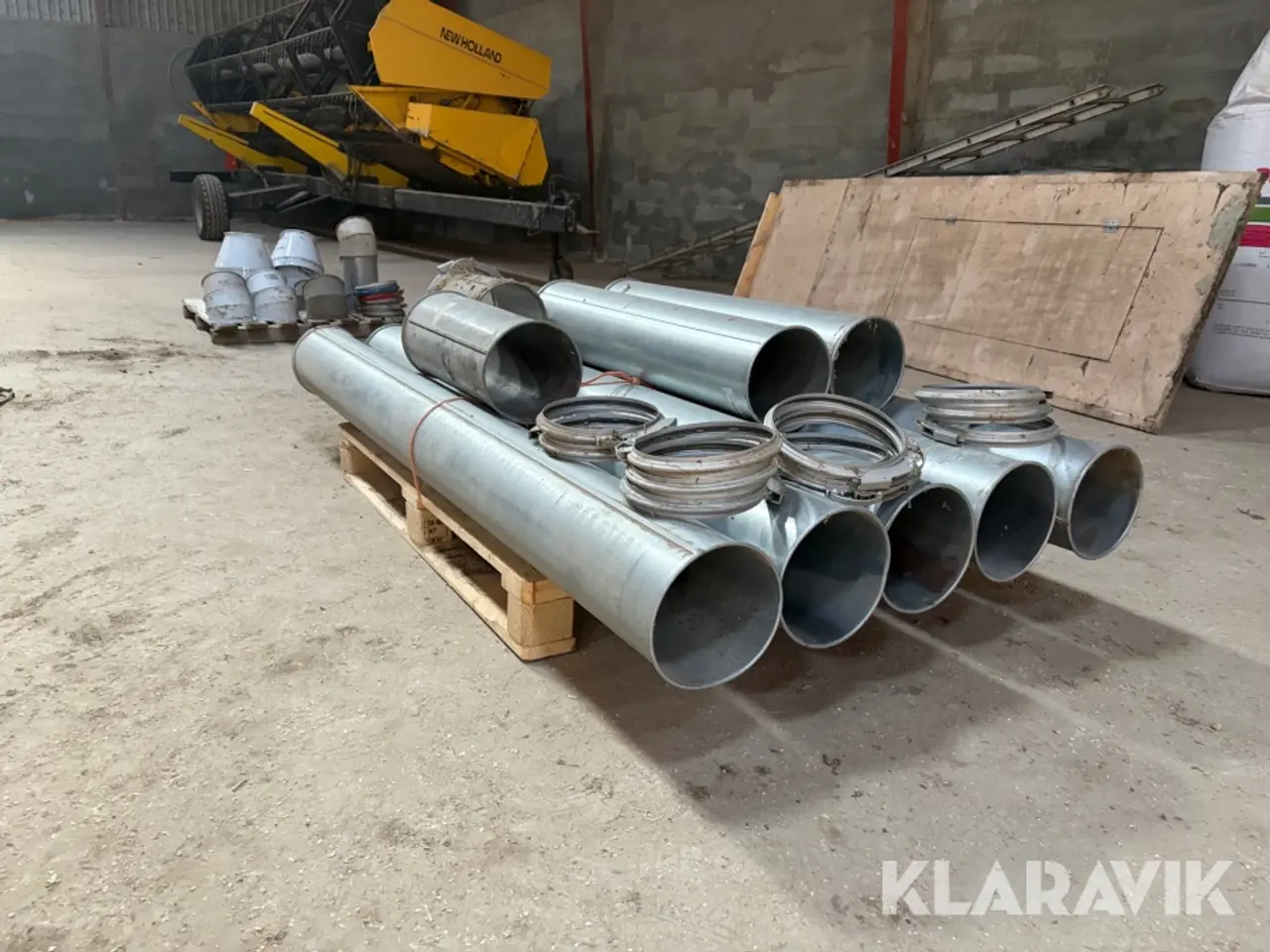 Billede 3 - Rør fra kornsystem Kongskilde