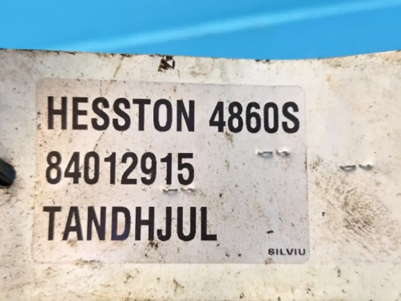 Billede 11 - Hesston 4860S Tandhjul 84012915