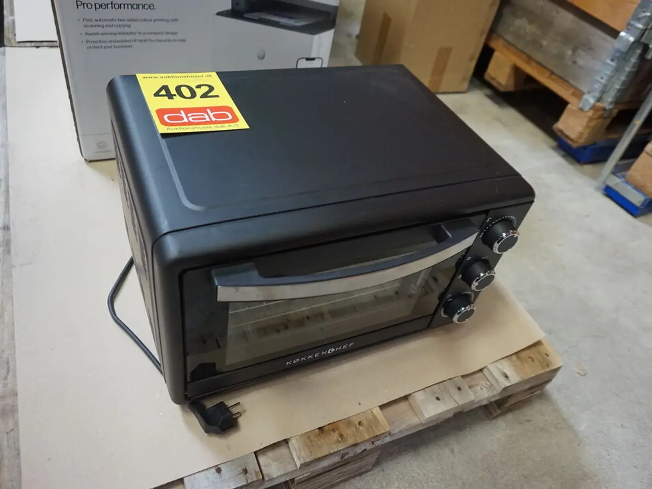 Billede 3 - Køkkenchef miniovn 25 liter - sort 1500W